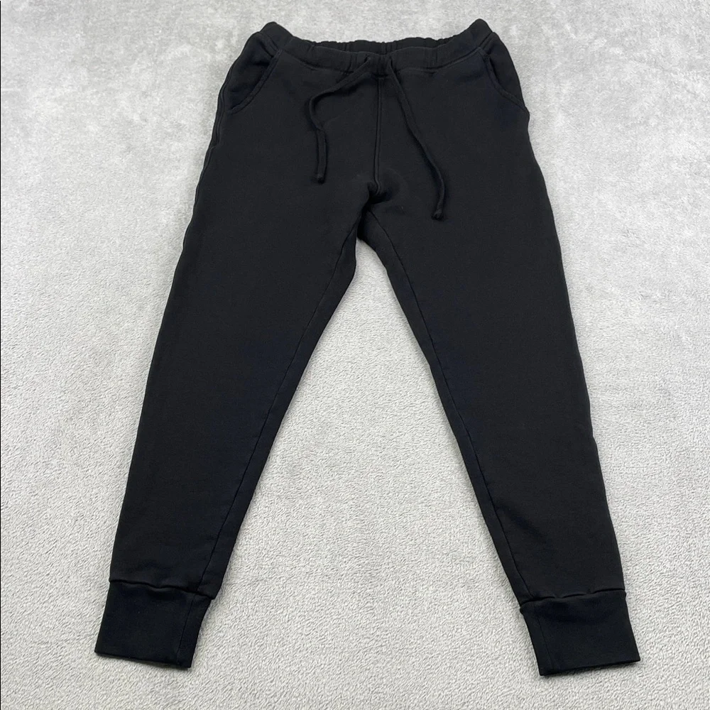 NEW Frank & Eileen XS‎ 100% Cotton Tee Lab Black Jogger Sweatpants 117409